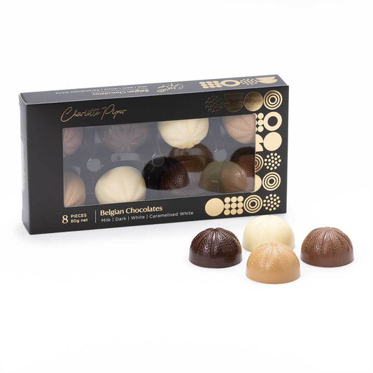8 Pack Assorted Handmade Chocolates 80g