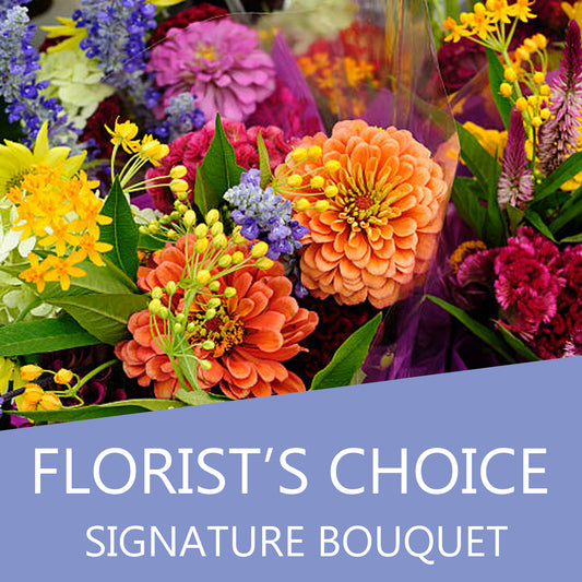 Florist’s Choice bouquet Muswellbrook NSW – bright mixed flower arrangement with same day delivery